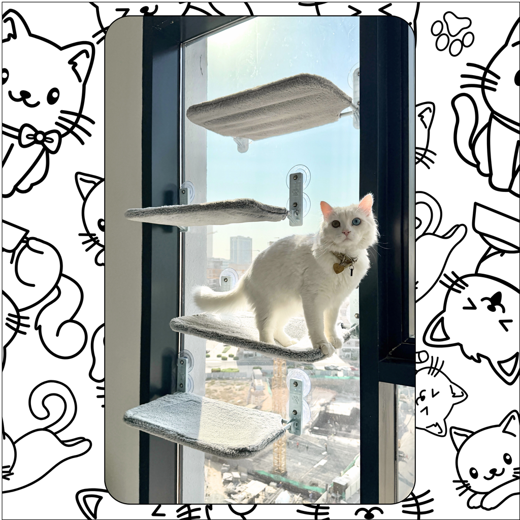 extra sleeping space for your cats with a view